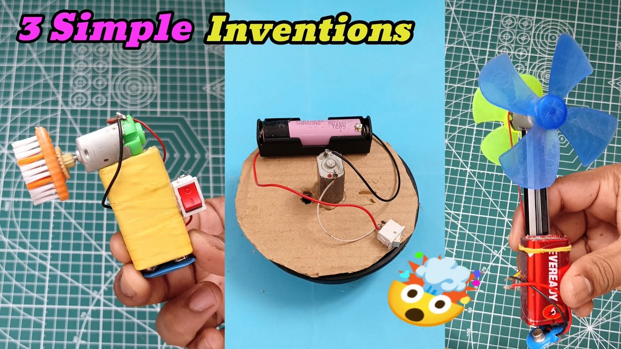 3 Awesome DC Motor Life Hacks|Simple Inventions Ideas|craft