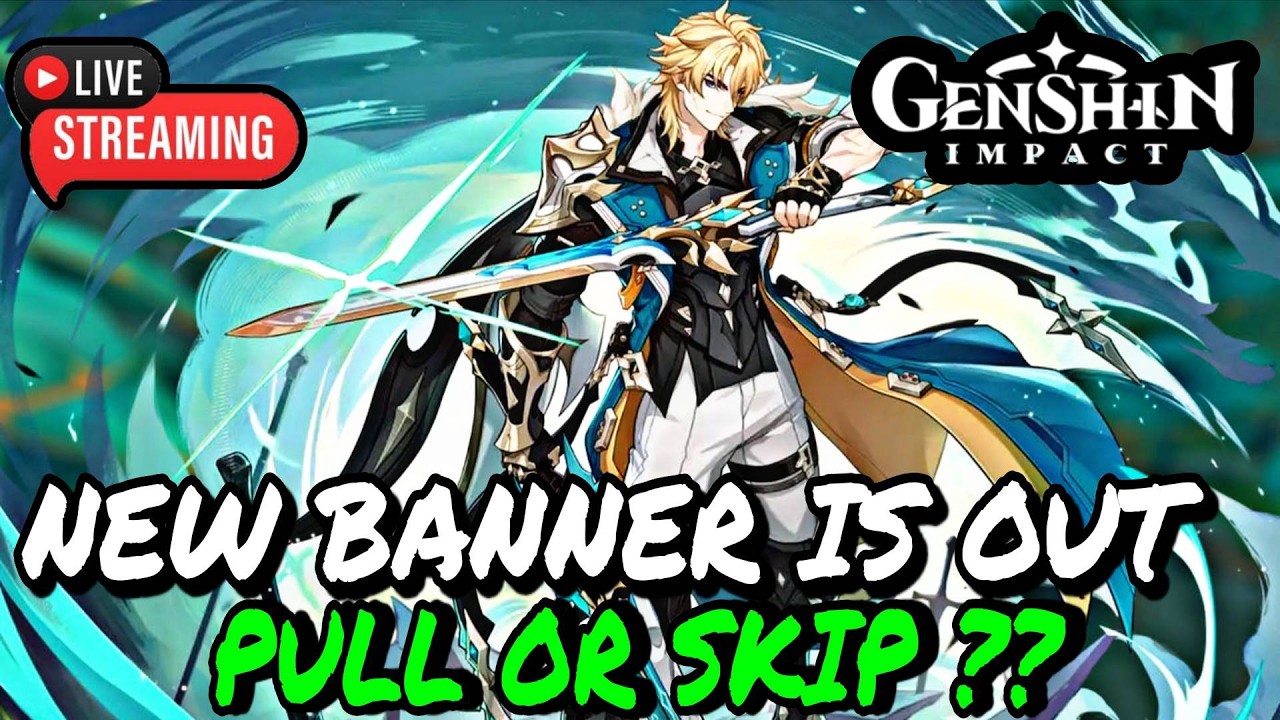 VARKA !! NEW BANNER IS OUT !! PULL OR SKIP 🥶🤯  !! LIVESTREAM || GENSHIN IMPACT
