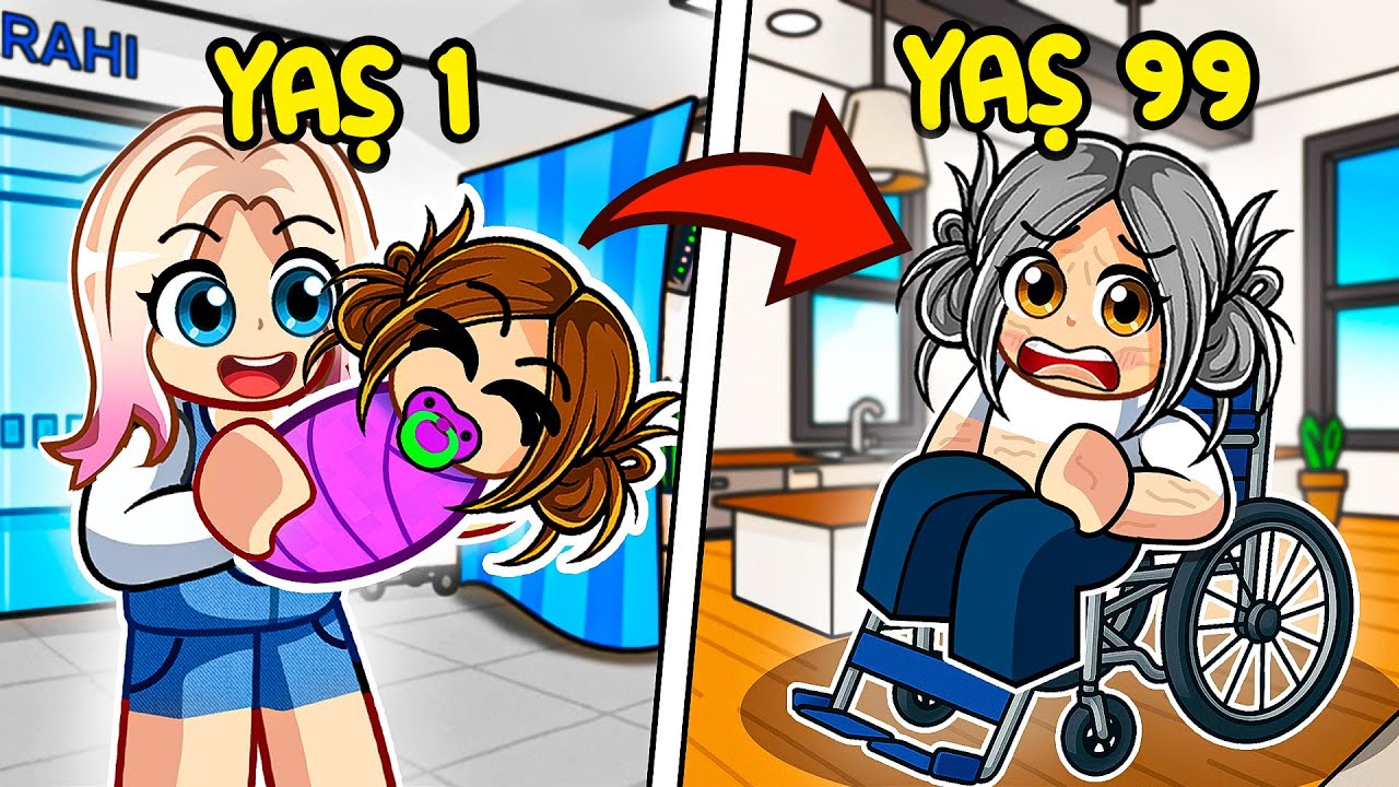 👶DOĞUMDAN YAŞLILIĞA ECE&rsquo;NİN HAYAT HİKAYESİ👵ROBLOX Brookhaven🏡RP