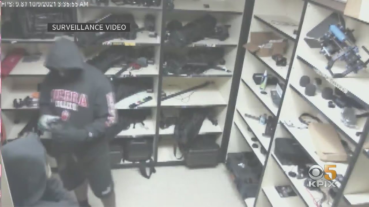 Brazen Crime:  Thieves recorded on surveillance  camera stealing Deer Valley High School camera equi
