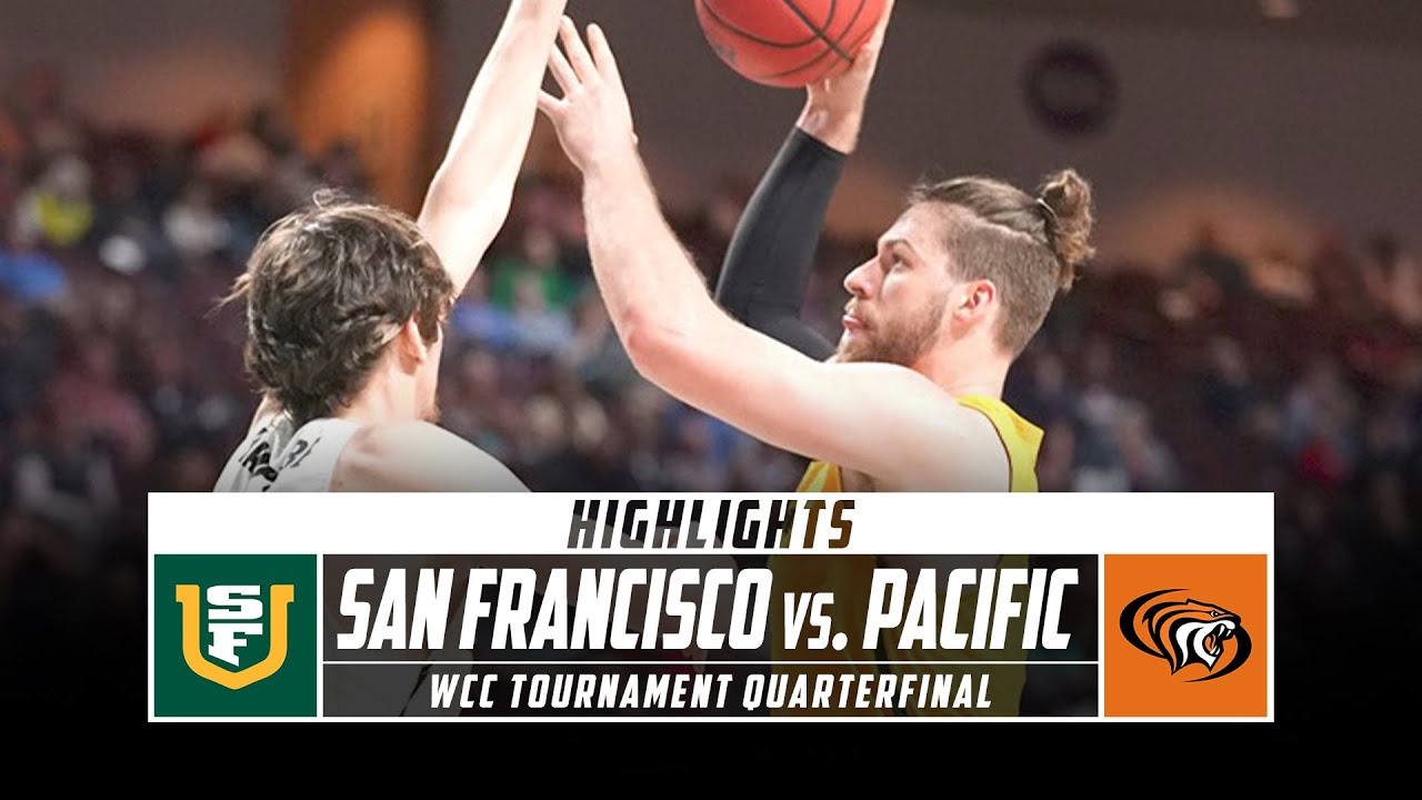 San Francisco vs. Pacific Highlights – WCC Men’s Basketball Tournament Quarterfinals (2020)| Stadium