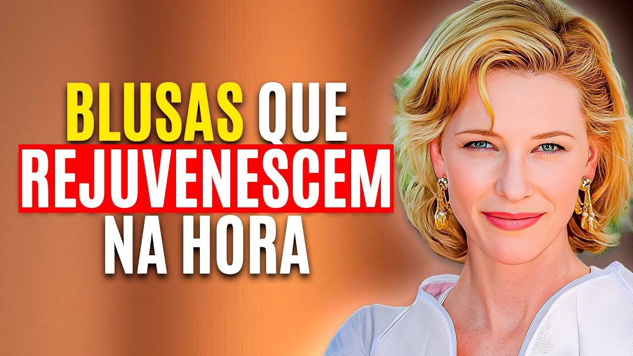 BLUSAS que te farão parecer MAIS JOVEM e ELEGANTE sem dinheiro