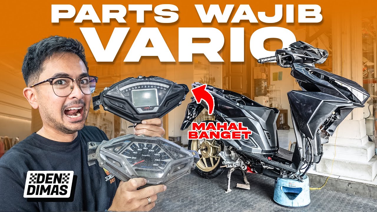 PARTS VARIO ITU MAHAL‼️ Project Restorasi Vario 150 Led Old Dimulai, Vapor Mesin & Cat Rangka