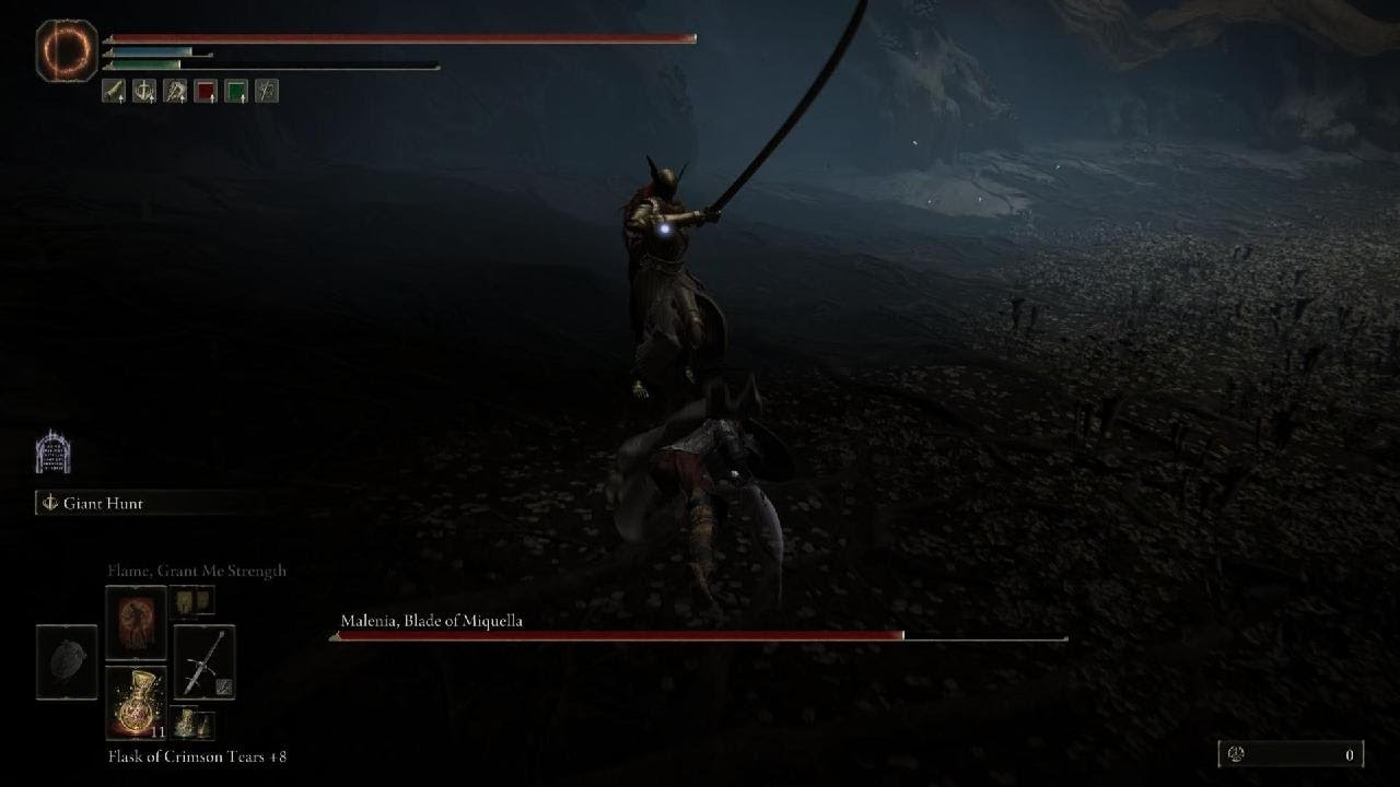 Malenia vs Zweihänder +25 - take 2.