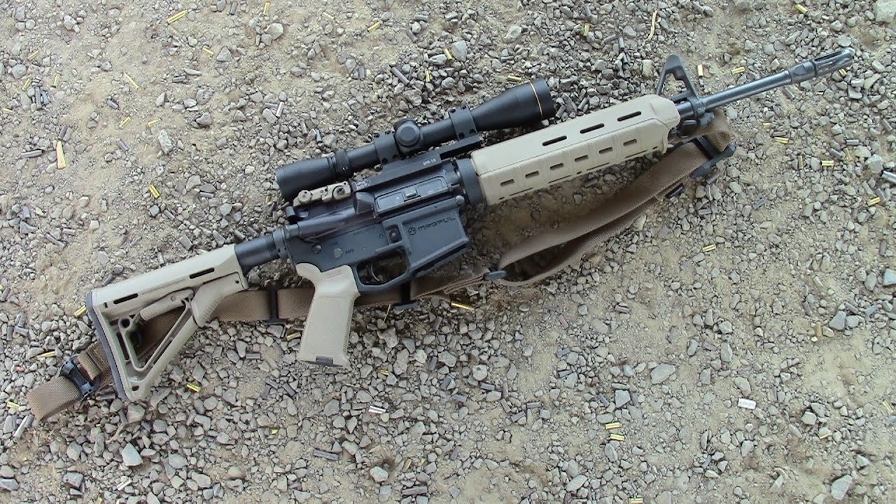 S&W M&P15 Magpul Edition (отчет о дальности 1) от TheGearTester