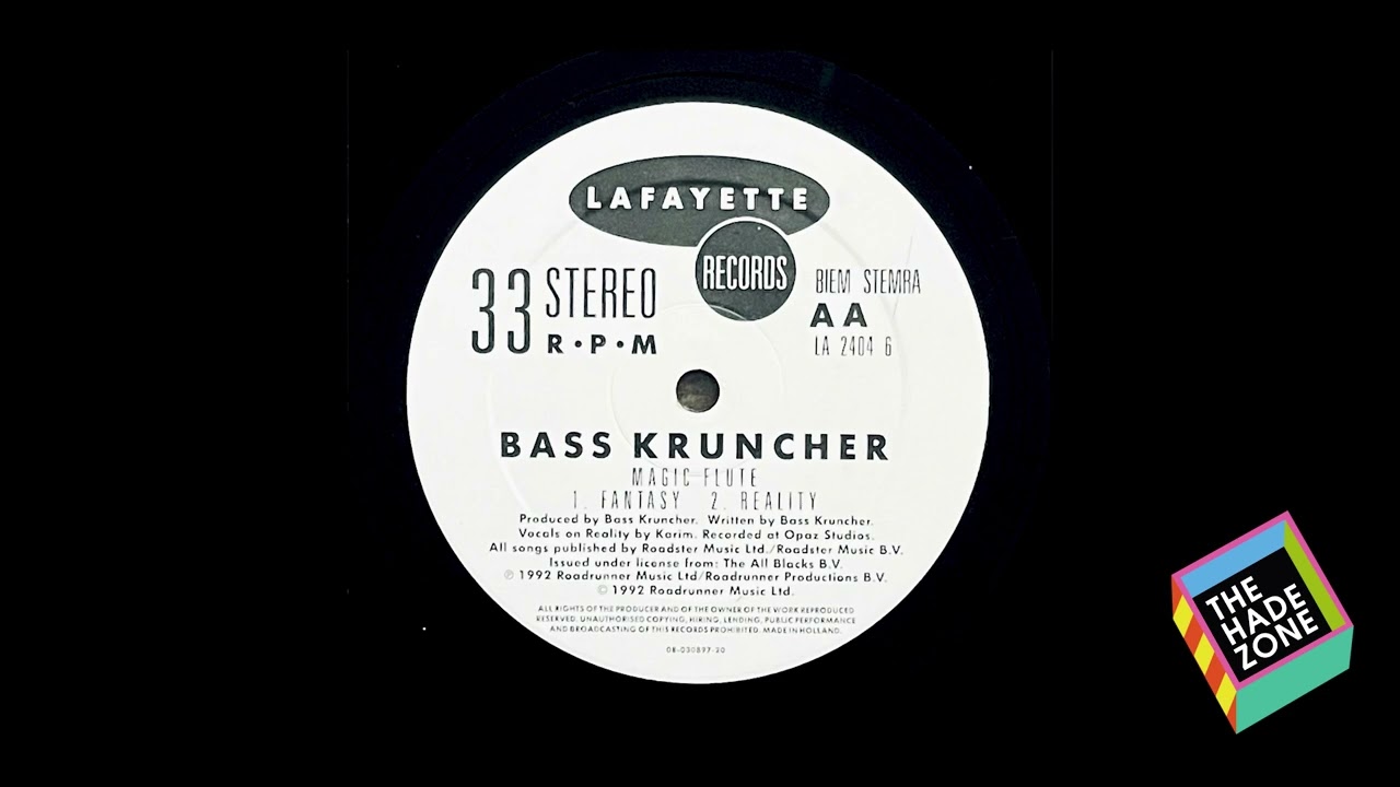 Bass Kruncher - Magic Flute (Fantasy Mix) (La Fayette, 1992)