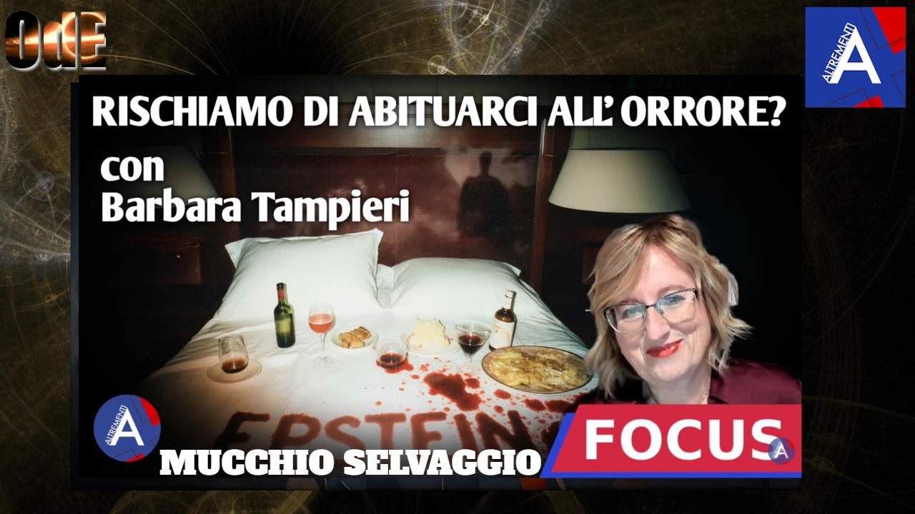 RISCHIAMO DI ABITUARCI ALL' ORRORE Con Barbara Tampieri