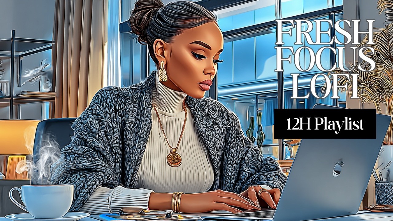 Fresh Focus LoFi | 12-Hour Playlist for Deep Work & Calm Flow