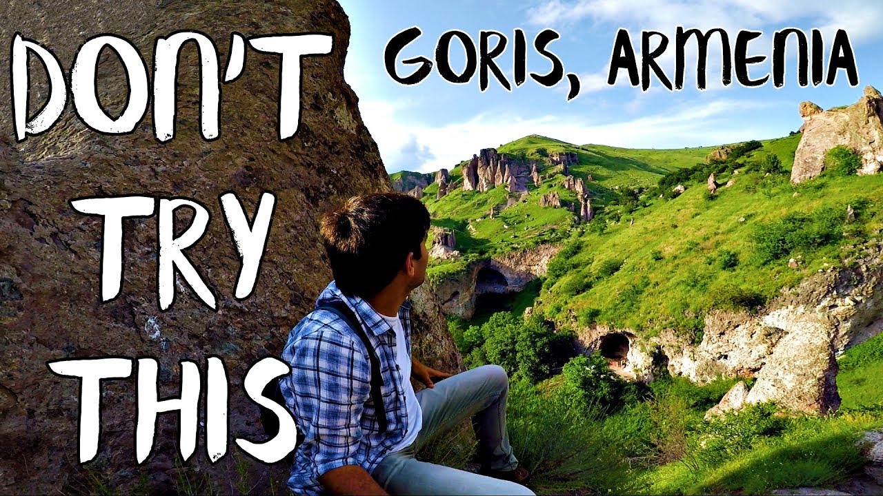 HIKING ON DANGEROUS CLIFFS! ( Goris, Armenia )