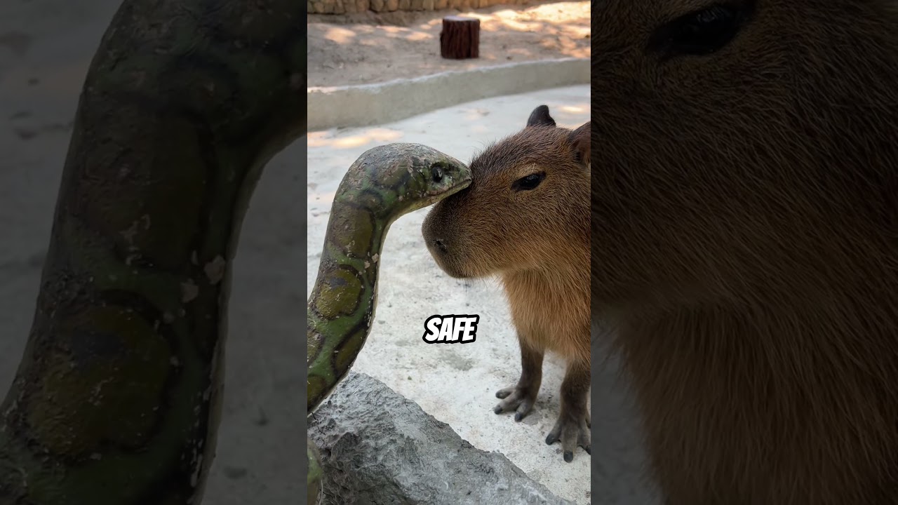 Capybaras The World&rsquo;s Friendliest Animal #shorts