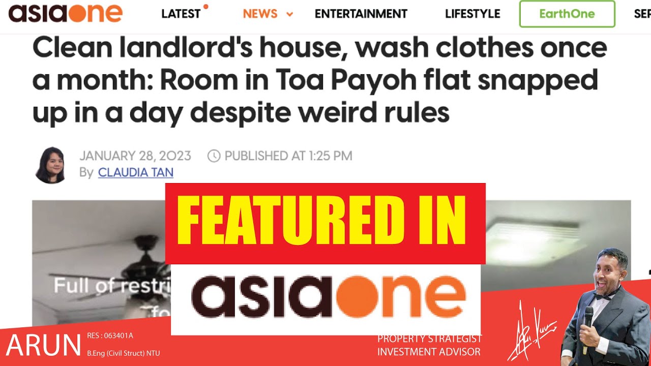 Featured on Asia One Local Media