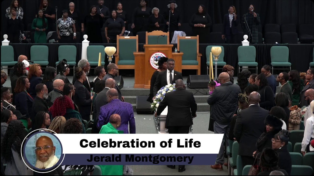 A Celebration of Life Funeral Service for Jerald Montgomery