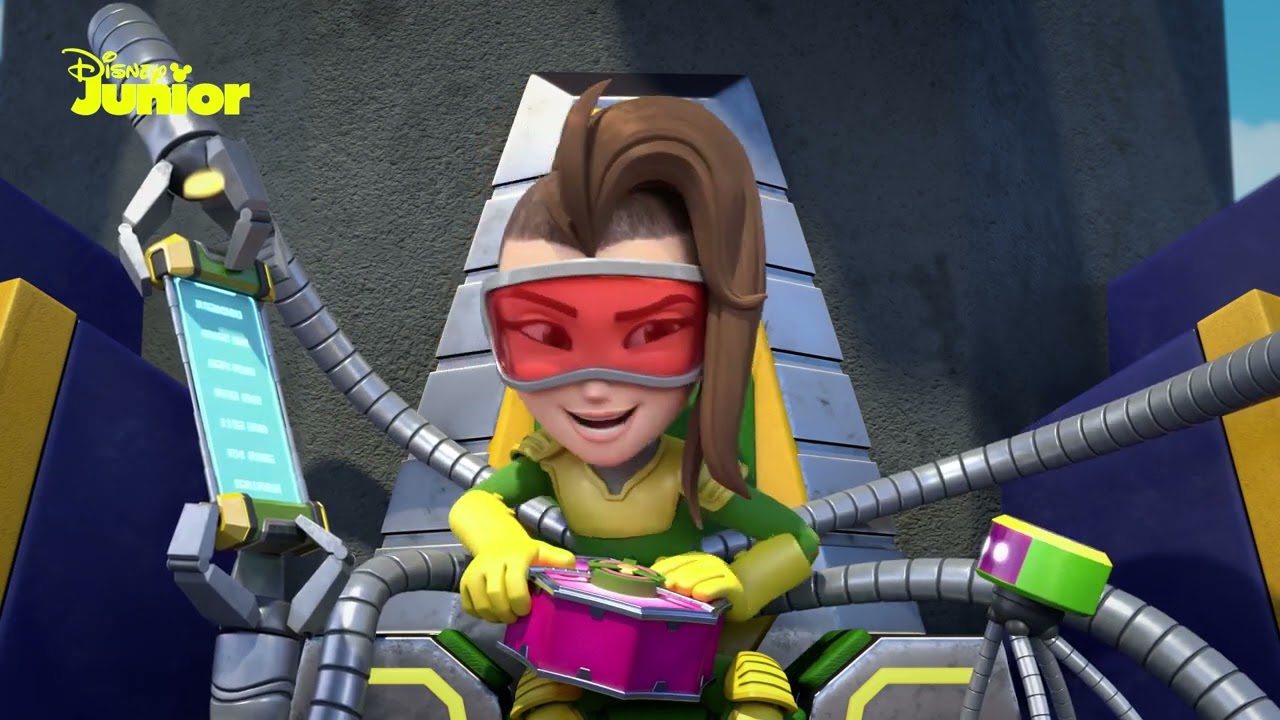 Hypno-beat | Spidey and His Amazing Friends 🕸️ | Disney Junior Arabia