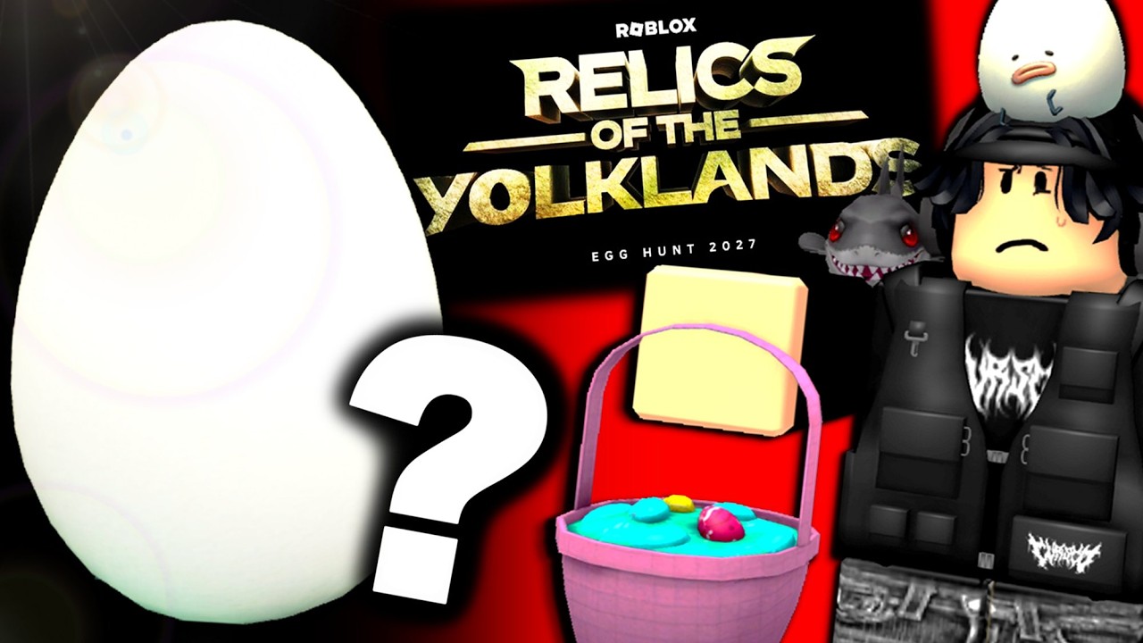 Roblox выложил новую шляпу в виде яйца?!