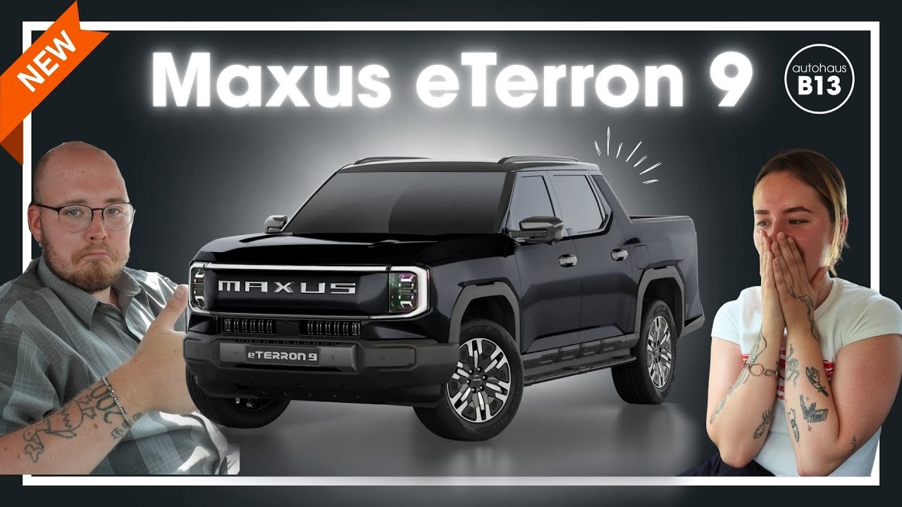Wie KRASS ist dieses Auto?! Der vollelektrische Pick-Up - Der Maxus eTerron 9 | autohaus B13