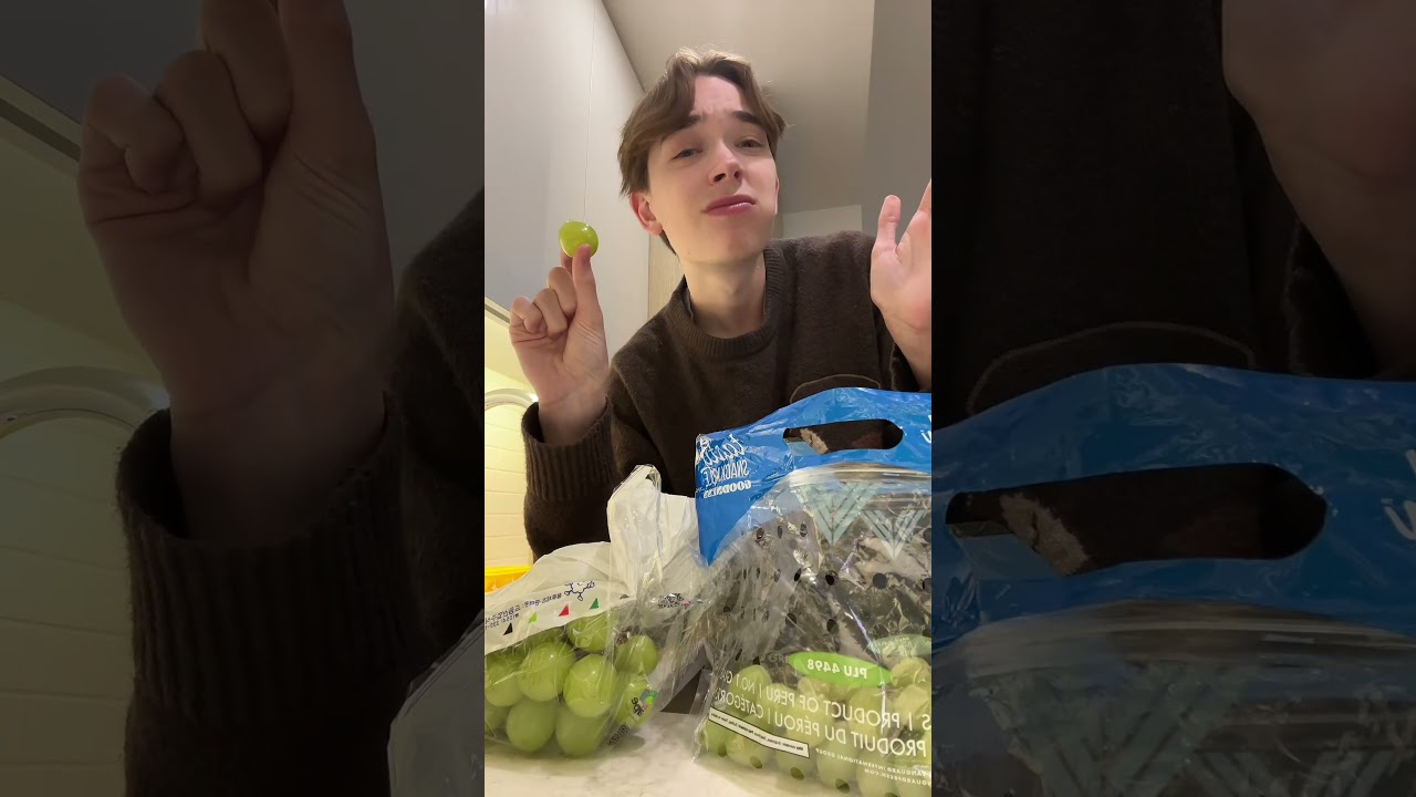 Cheap vs expensive grape crunch test #shorts