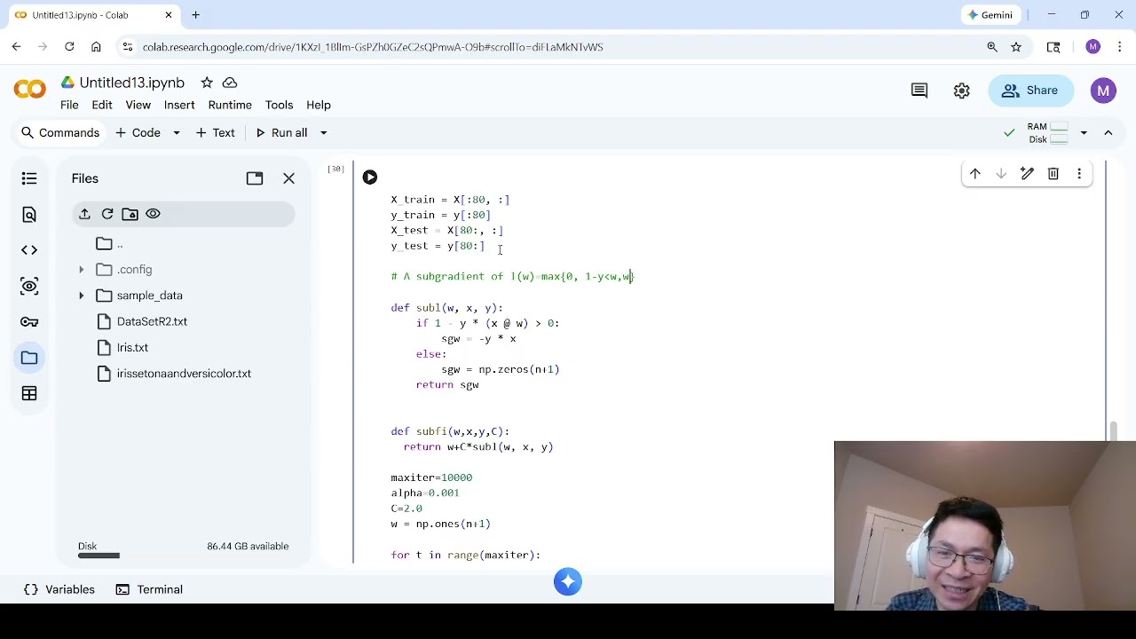 Optimization for Data Science. Homework 3 Tutorial: Part 2