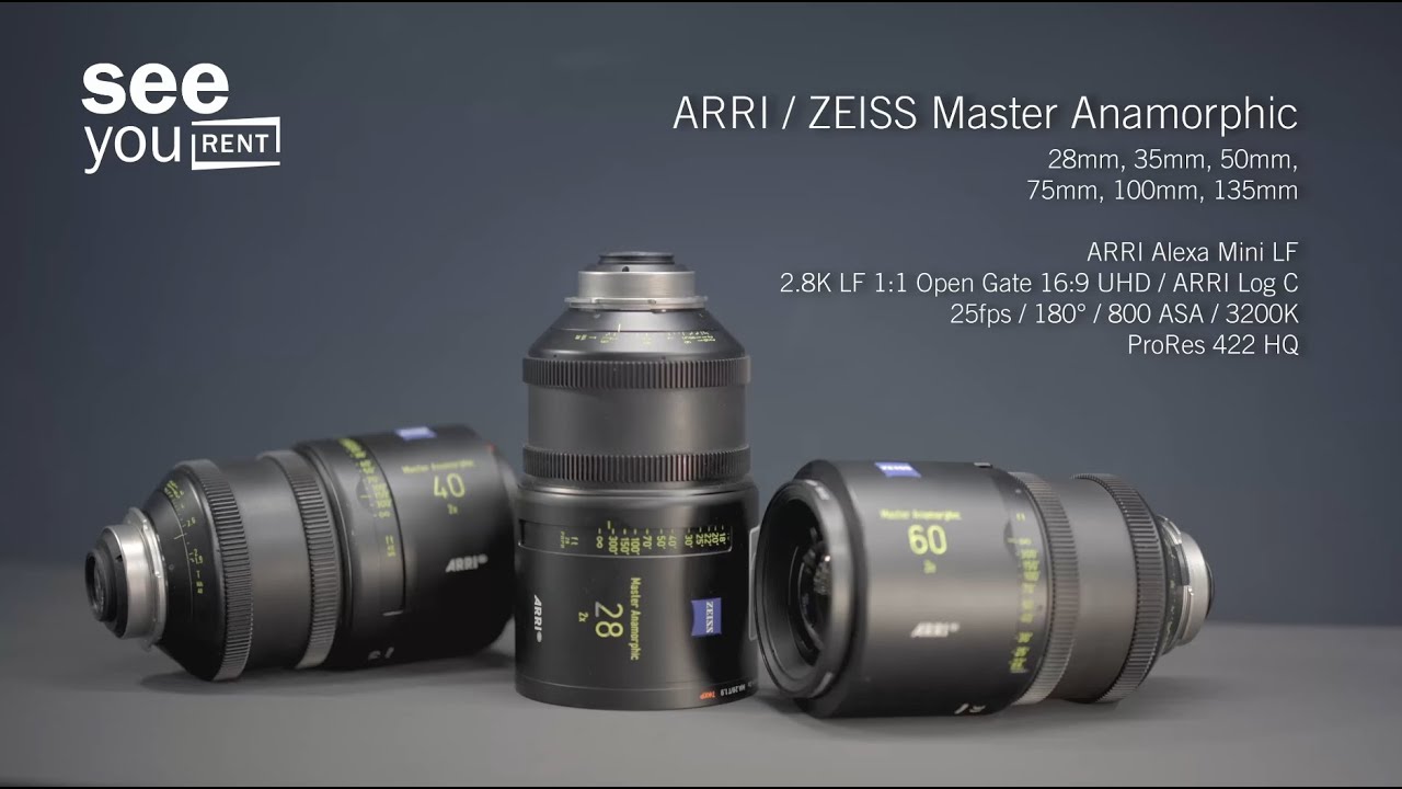 ARRI Master Anamorphic Lens Test 4K ARRI Alexa Mini LF #LensMap