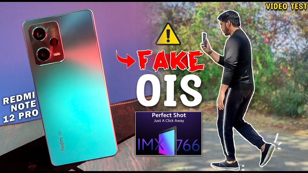 Redmi Note 12 Pro 5G 🔥 Super OIS ❌ video Stabilization Test