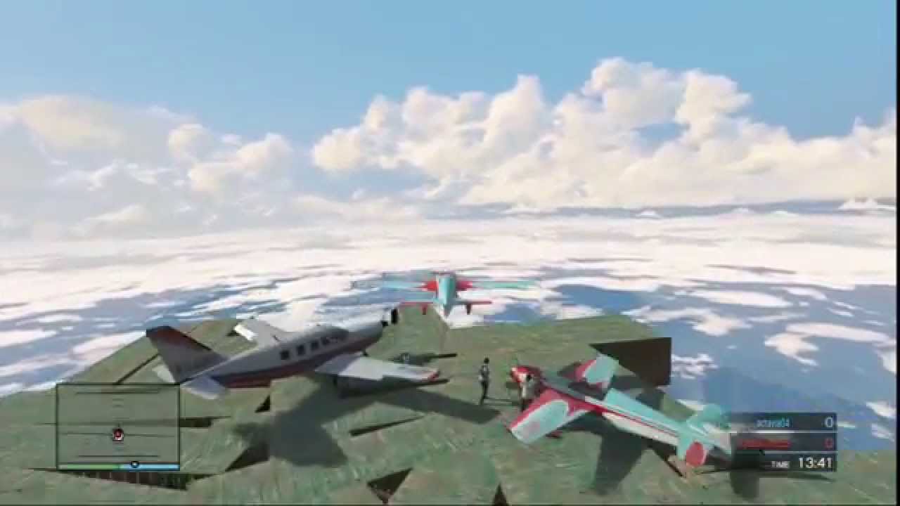 GTA 5 Online: Emergency Landing and Fail (Cz/Sk)