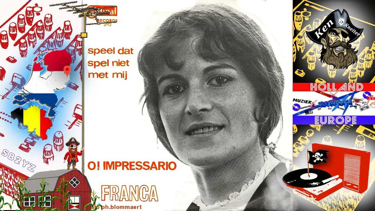 Speel dat spel niet met mij - Franca - 1968 - Piratenmuziek