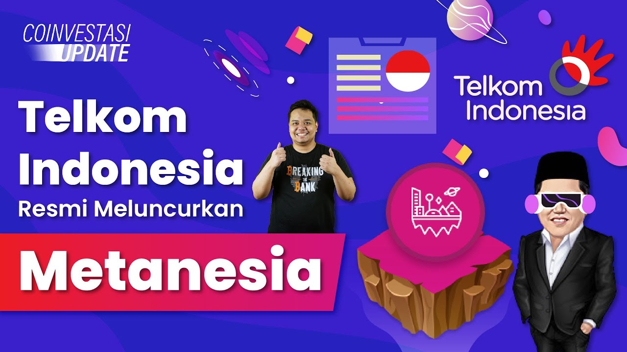 Perkenalkan METANESIA : Metaverse Milik Telkom Indonesia Yang Diresmikan Oleh Erick Thohir!!!