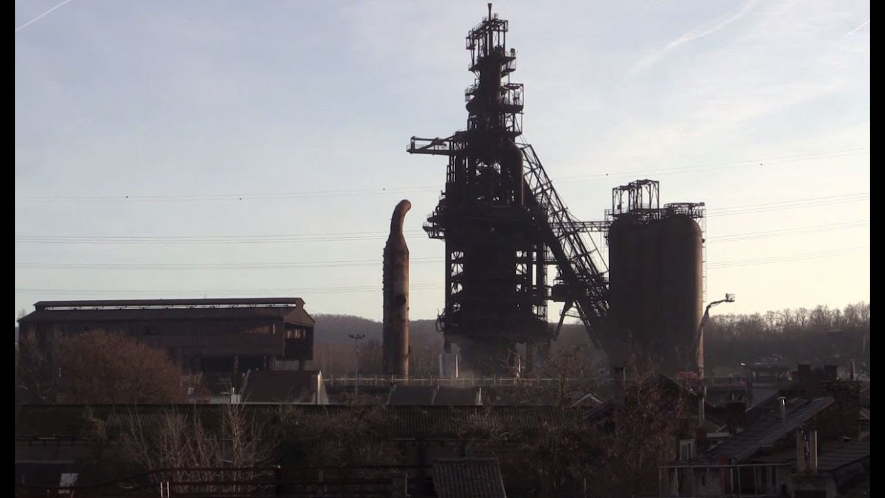 La démolition du HF6 de Seraing (2016) - Musée de la Vie wallonne