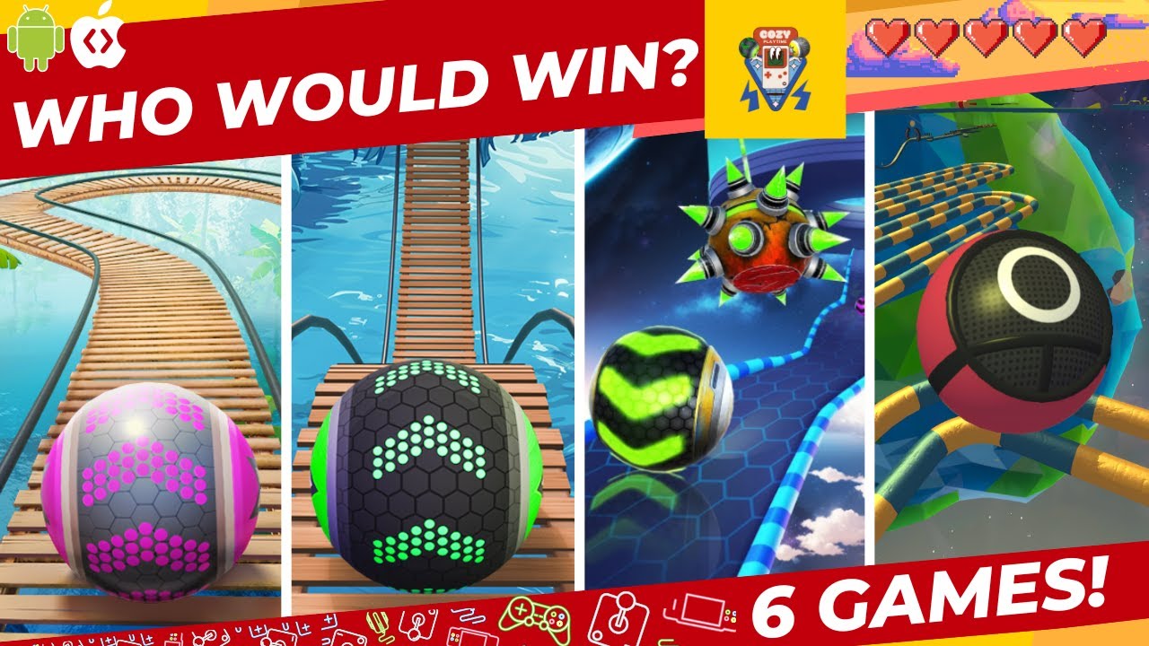 Who Would Win? Rollance vs Going Balls vs Space Rolling Balls vs Action Balls