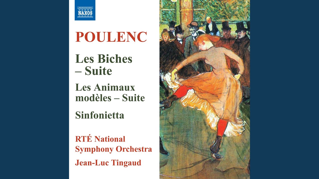 Les biches Suite, FP 36b: I. Rondeau