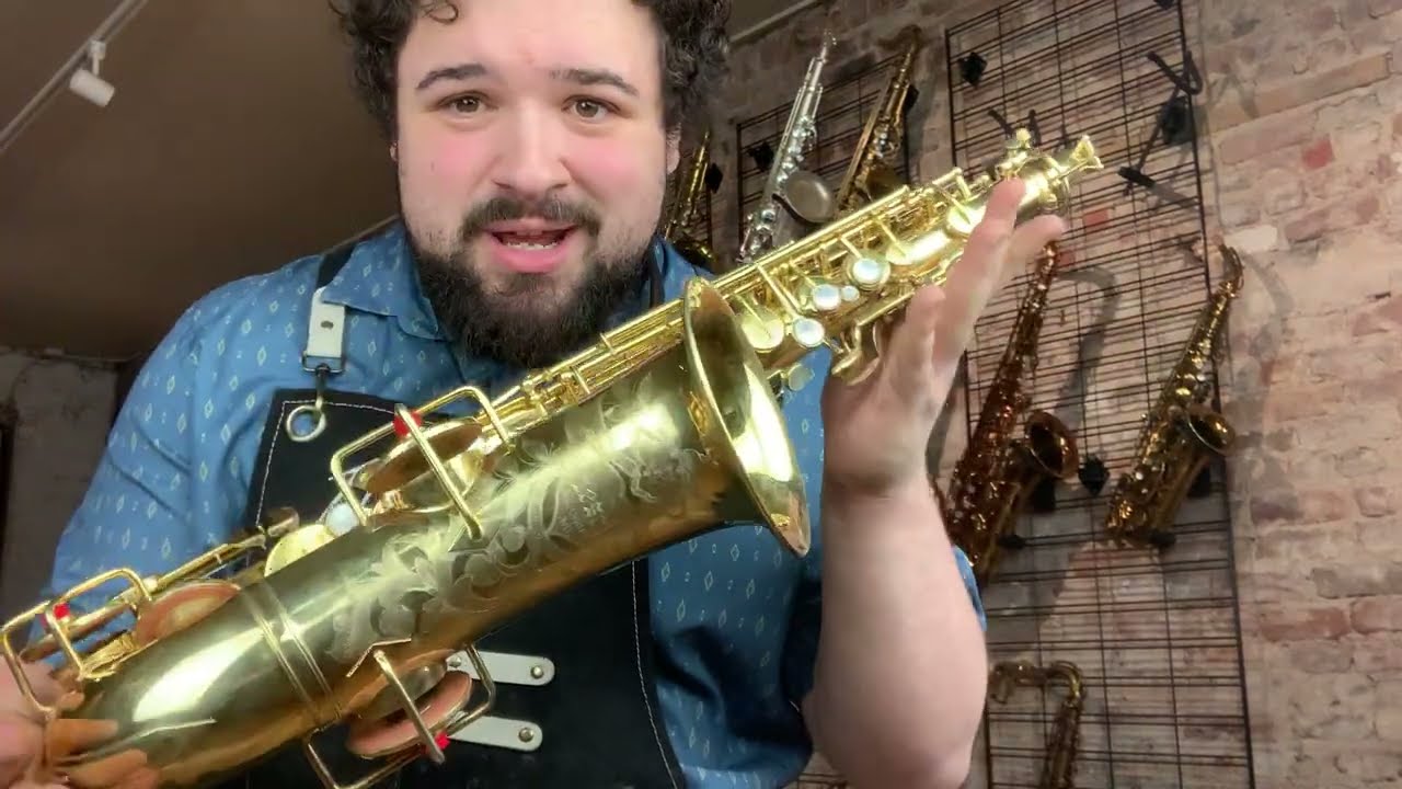 Wow! Amazing GOLD Plated Buescher Fully Overhauled Alto Deal! www.newyorksax.com