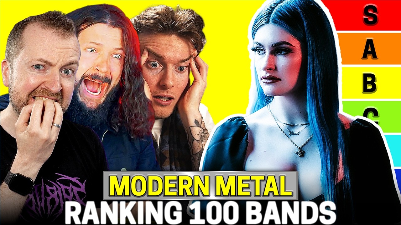 We Ranked 100 Modern Metal Bands! (CONTROVERSIAL)