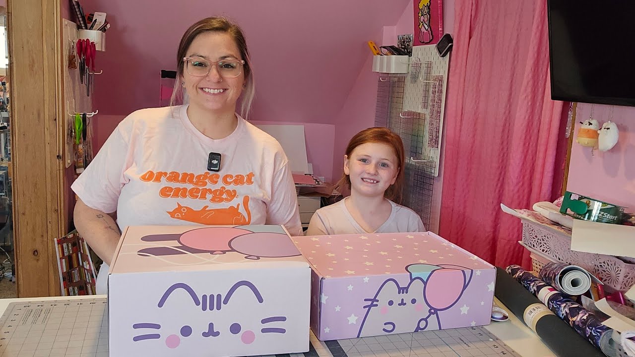 Unboxing the Spring 2025 Pusheen Subscription Box and Cat Kit with Thea - 15th Anniversary Box