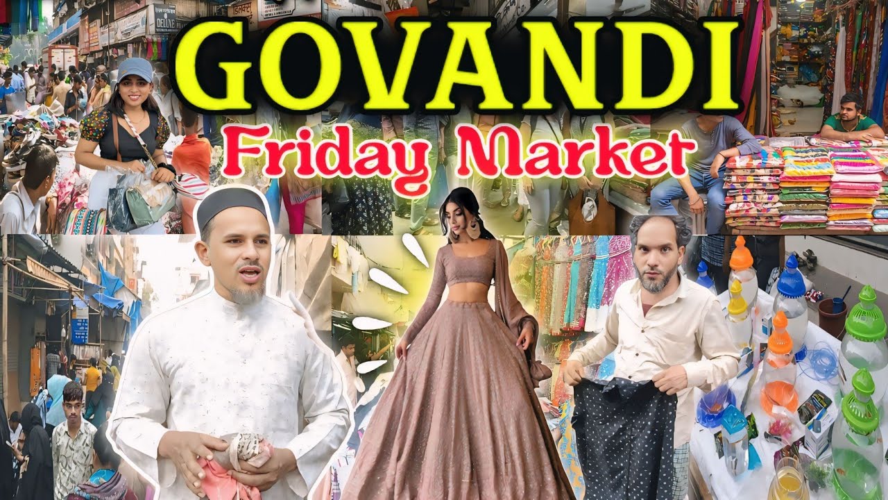 गोवंडी मार्केट- GOVANDI FRIDAY MARKET | Cheapest Market in Mumbai | Street Shopping in Mumbai 