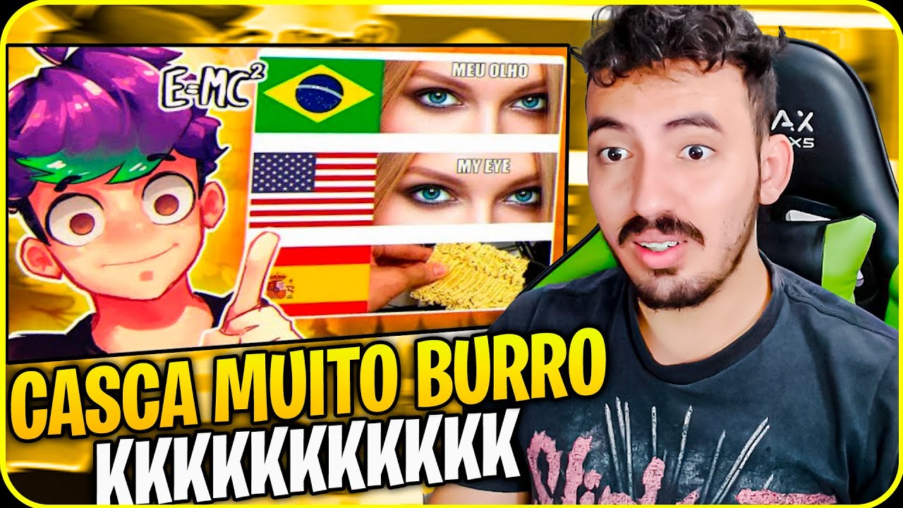 UM VÍDEO SÓ PARA PESSOAS INTELIGENTES (ft. Casca e Tiba) - Scottonauta | REACT