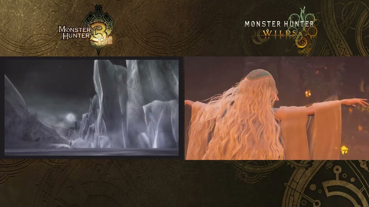 Ode to Life side-by-side Monster Hunter tri / Monster Hunter Wilds
