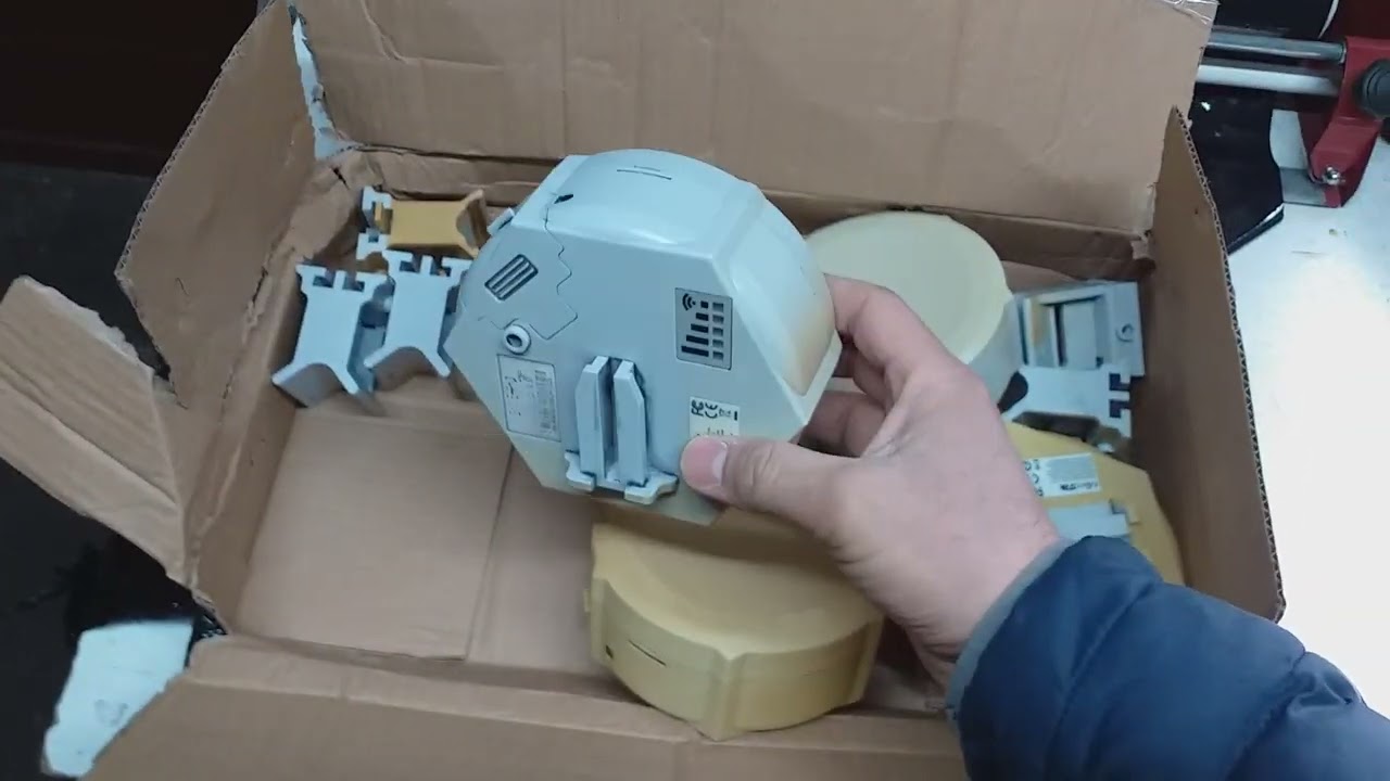 Mikrotik SXT 5HPnD 5GHz radiolinia internetowa sieć komputerowa - początki