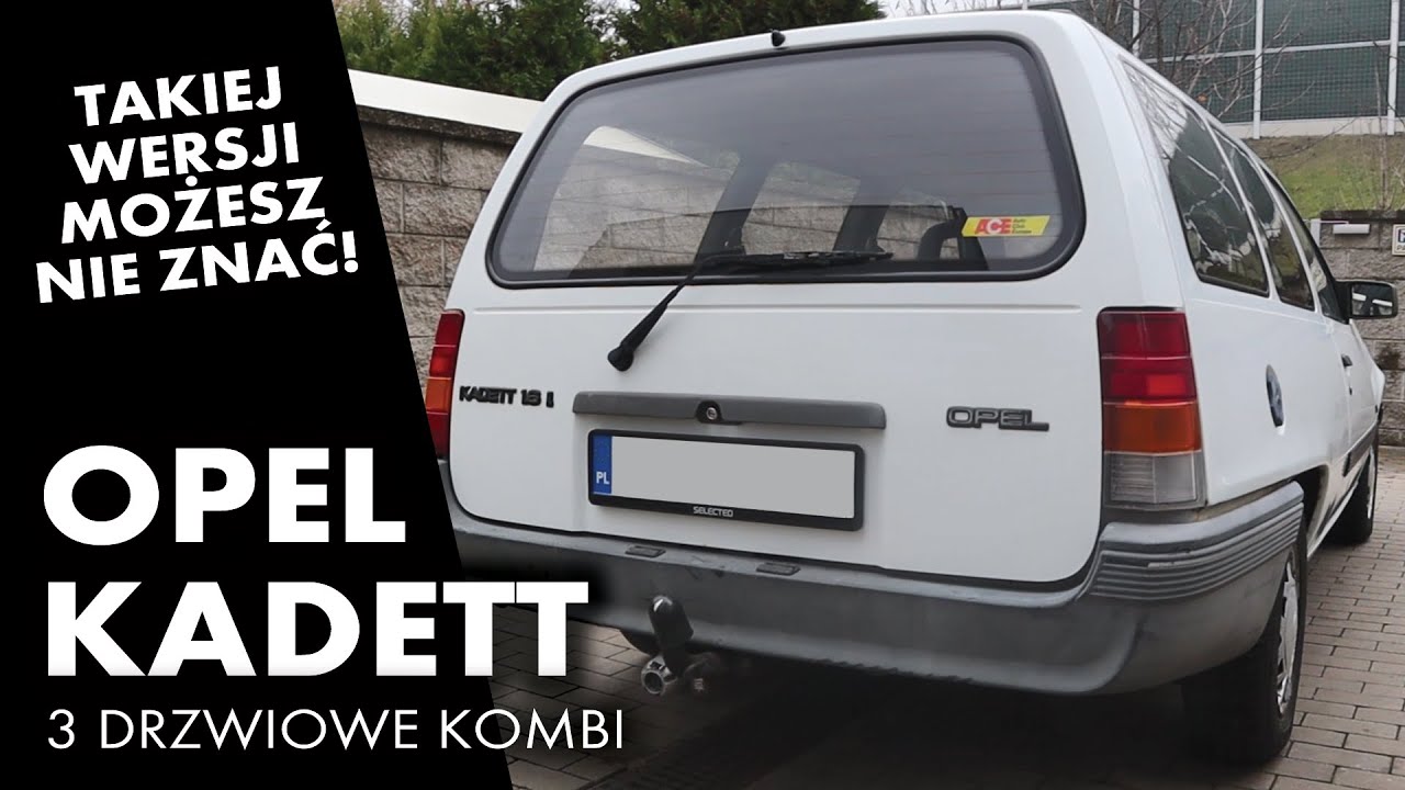 OPEL KADETT w bardzo rzadkiej wersji 3 DRZWIOWE KOMBI