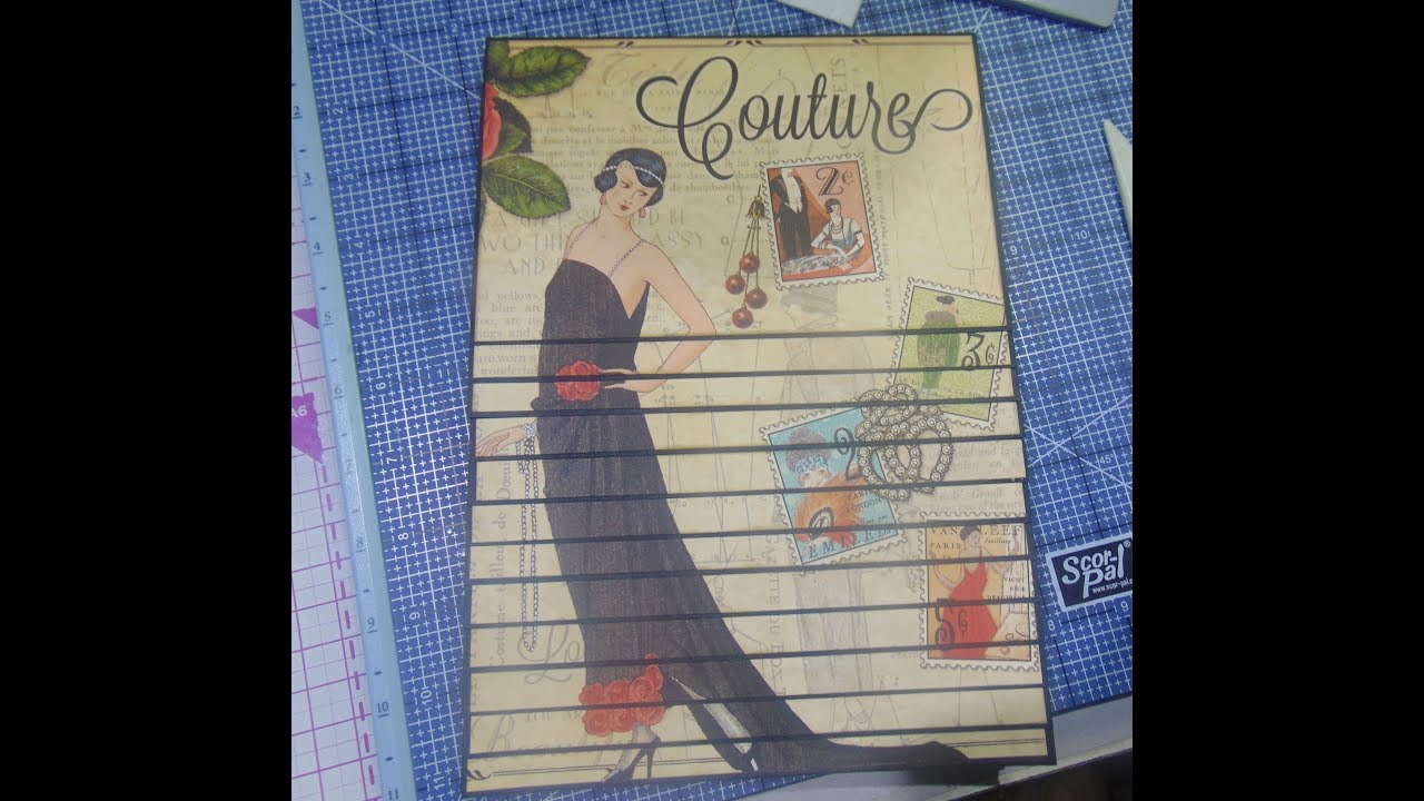 Couture Mini with Graduated Waterfall Tutorial