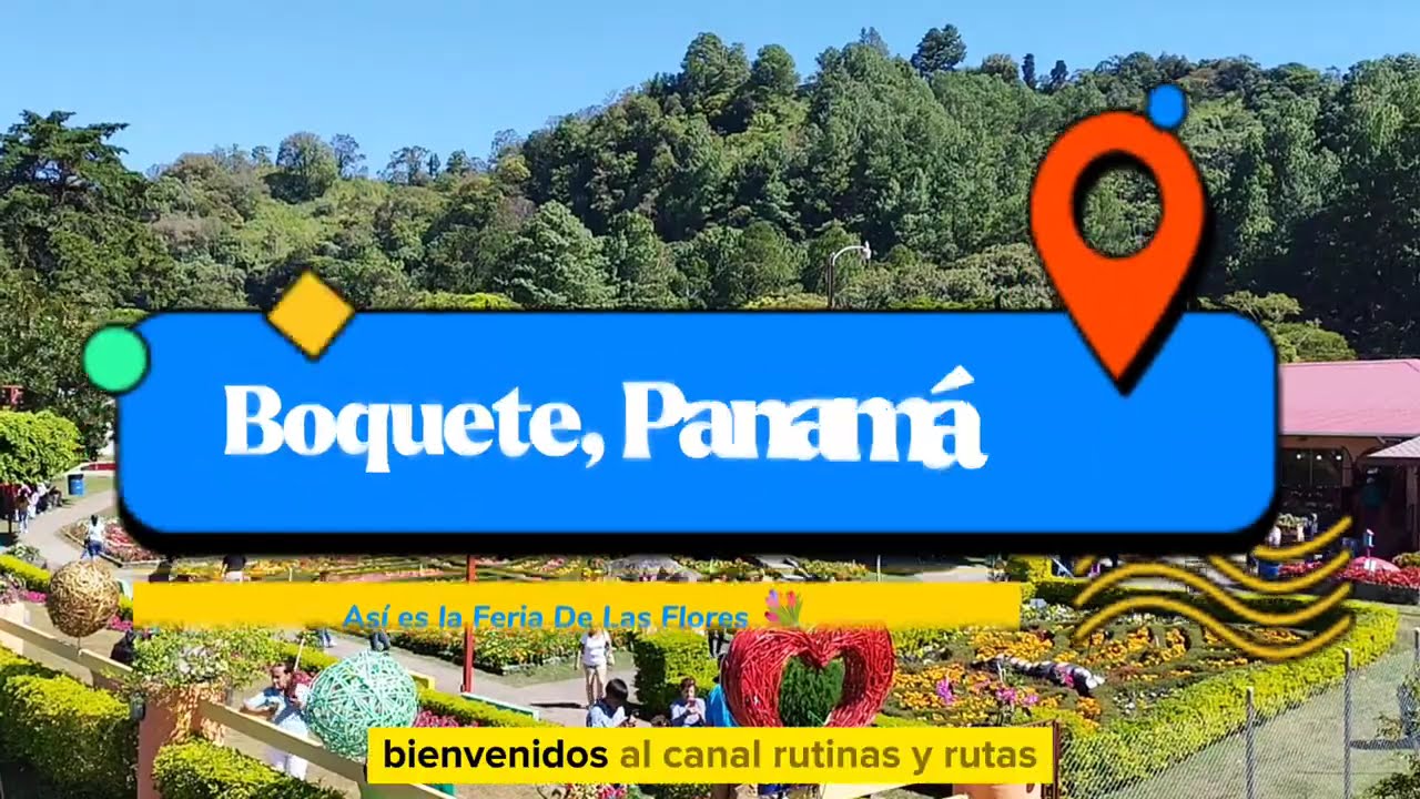 ASÍ ES LA FERIA MÁS BONITA DE PANAMÁ - Flores y Café En Boquete