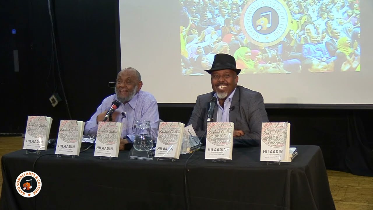 SomaliWeek Festival 2022-Soo bandhiga buuga Hilaadin ee Qoraa Rashiid Cabdilaahi (Rashiid Gadhwayne)