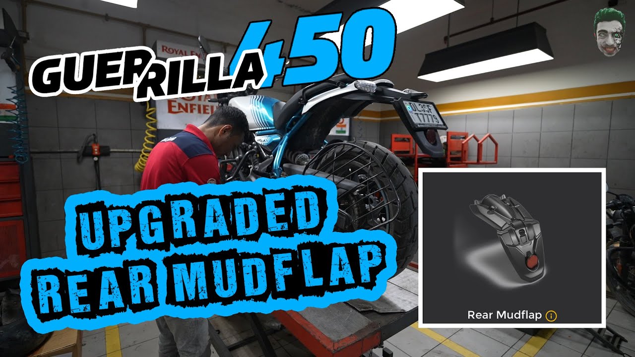 New Upgraded Mudguard || Guerrilla 450 || K2K Pro