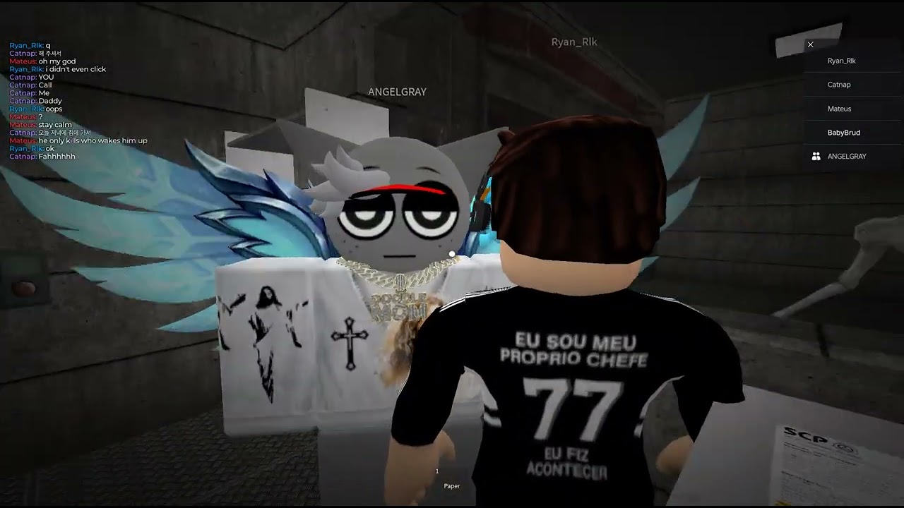 me and my brother trying to not see scp-096 eyes! (it didn't go well...)