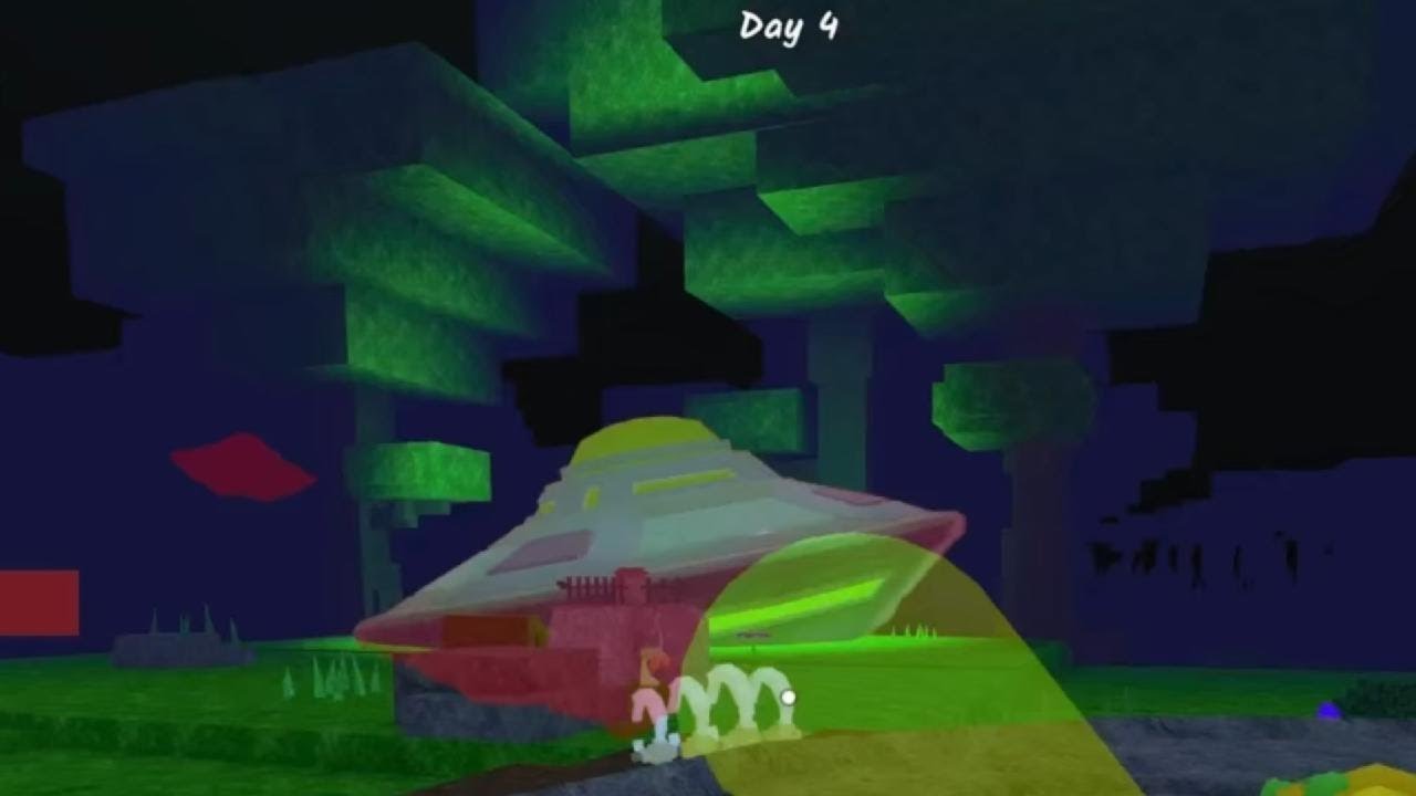 How to find ALIEN CHEST in 99 Nights in the Forest ROBLOX