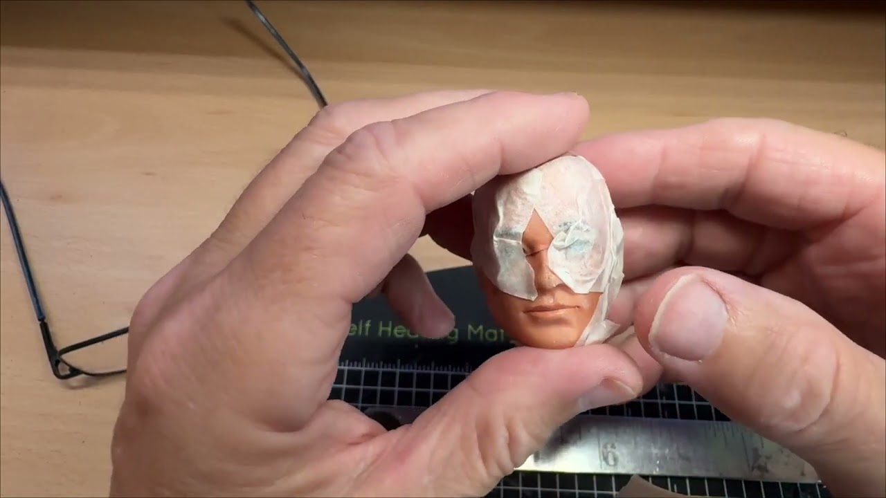 Action man GI Joe head repair and restoration tips **THE MOHAWK**