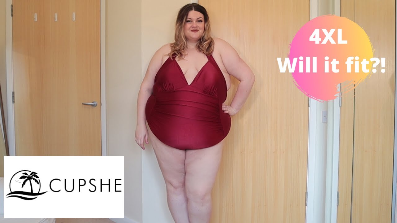 Plus Size Swimwear Haul! - CUPSHE Plus Size Try On Haul -  4XL * Trina-Louise *