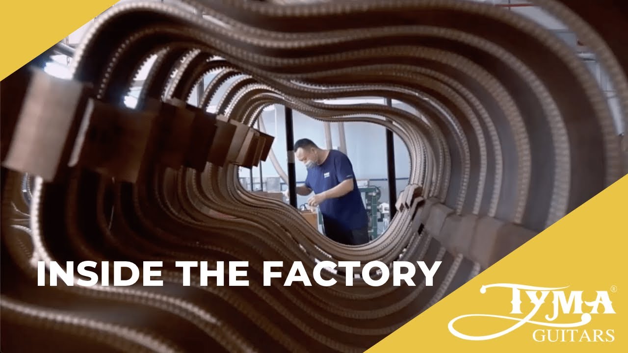 How are Tyma guitars manufactured?
