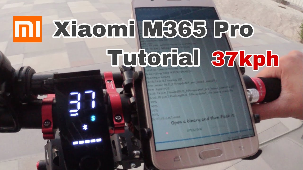 Xiaomi M365 Pro (37kph) No Link giving only video