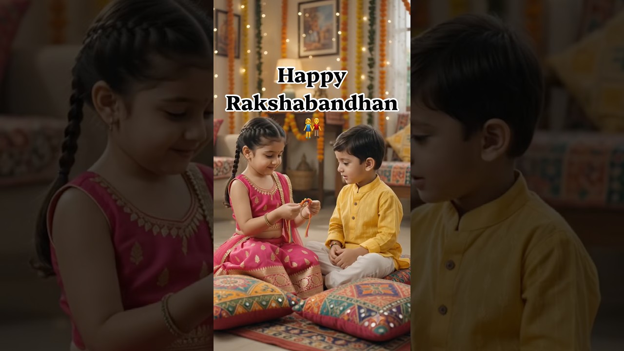 बहन की राखी, भाई का प्यार ❤️ | Happy Raksha Bandhan 2026 #rakshabandhan #rakhi #rakshabandhanstatus