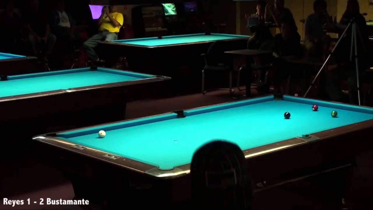 Edgie's Billiards Efren Reyes vs Francisco Bustamante Part 1
