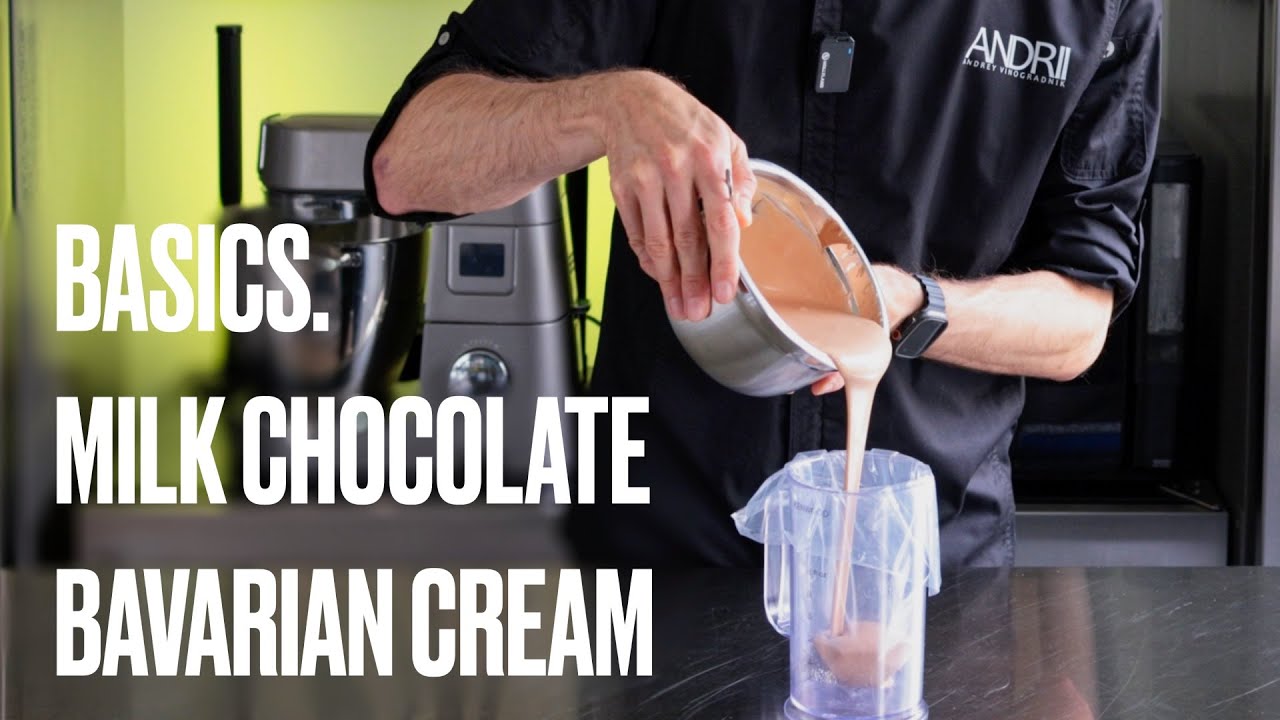 Простой метод от кондитера &mdash; молочный шоколадный баварский крем | Шоколадный баваруа